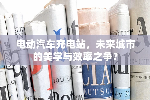 电动汽车充电站，未来城市的美学与效率之争？
