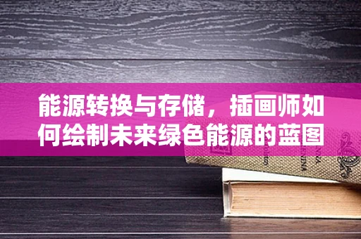 能源转换与存储，插画师如何绘制未来绿色能源的蓝图？