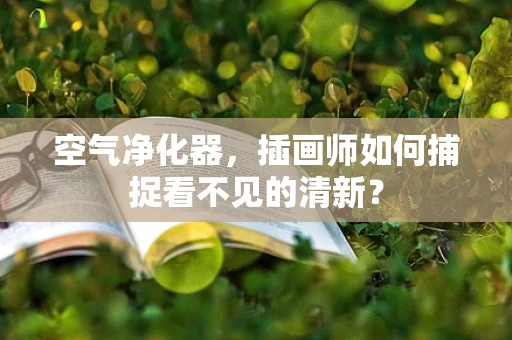 空气净化器，插画师如何捕捉看不见的清新？