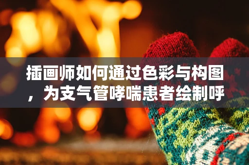 插画师如何通过色彩与构图，为支气管哮喘患者绘制呼吸的宁静？