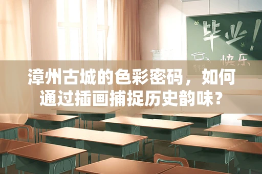 漳州古城的色彩密码，如何通过插画捕捉历史韵味？
