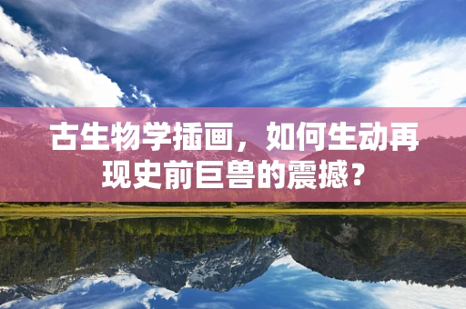 古生物学插画，如何生动再现史前巨兽的震撼？
