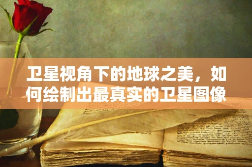卫星视角下的地球之美，如何绘制出最真实的卫星图像插画？