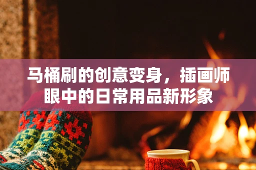 马桶刷的创意变身，插画师眼中的日常用品新形象