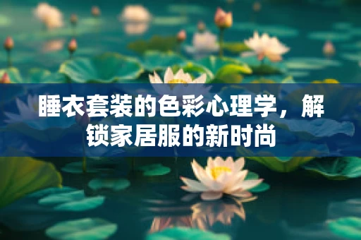 睡衣套装的色彩心理学，解锁家居服的新时尚
