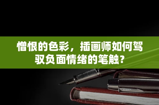 憎恨的色彩，插画师如何驾驭负面情绪的笔触？