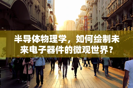 半导体物理学，如何绘制未来电子器件的微观世界？
