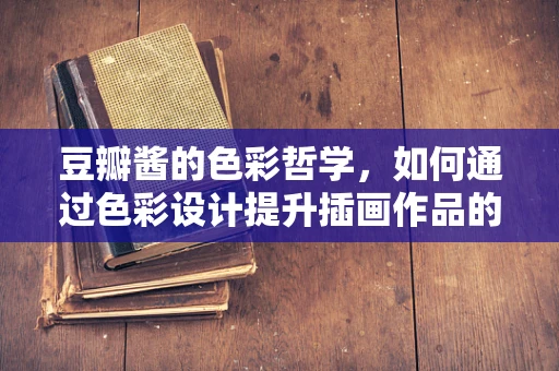 豆瓣酱的色彩哲学，如何通过色彩设计提升插画作品的味觉体验？