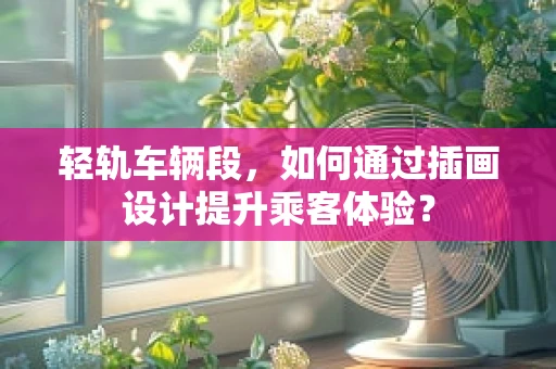 轻轨车辆段，如何通过插画设计提升乘客体验？