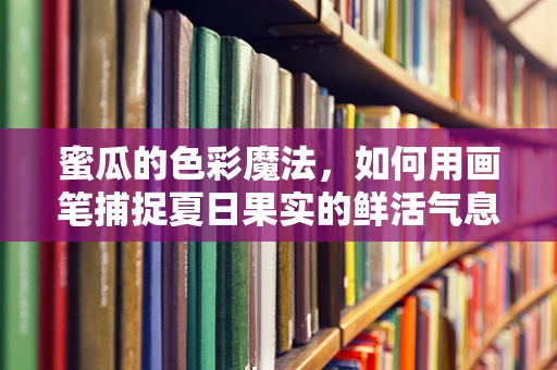 蜜瓜的色彩魔法，如何用画笔捕捉夏日果实的鲜活气息？