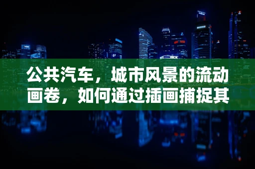 公共汽车，城市风景的流动画卷，如何通过插画捕捉其独特魅力？