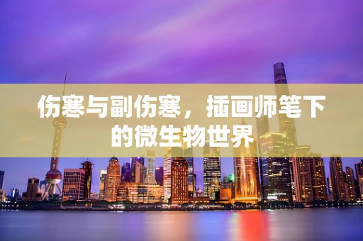 伤寒与副伤寒，插画师笔下的微生物世界