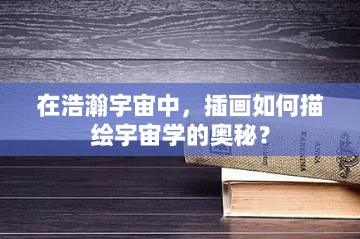 在浩瀚宇宙中，插画如何描绘宇宙学的奥秘？