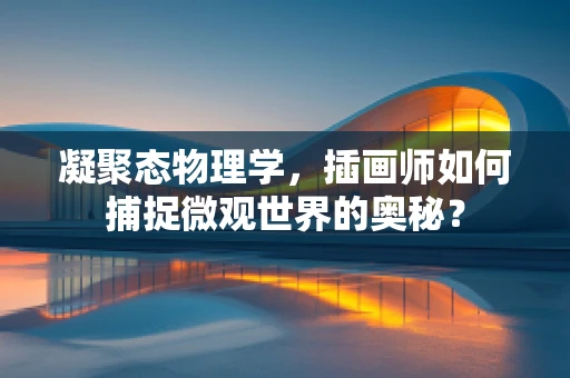 凝聚态物理学，插画师如何捕捉微观世界的奥秘？