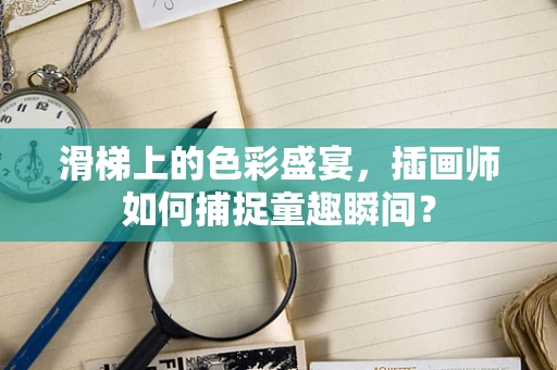 滑梯上的色彩盛宴，插画师如何捕捉童趣瞬间？