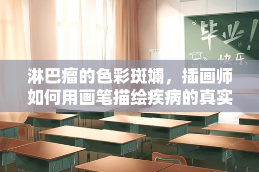 淋巴瘤的色彩斑斓，插画师如何用画笔描绘疾病的真实面貌？