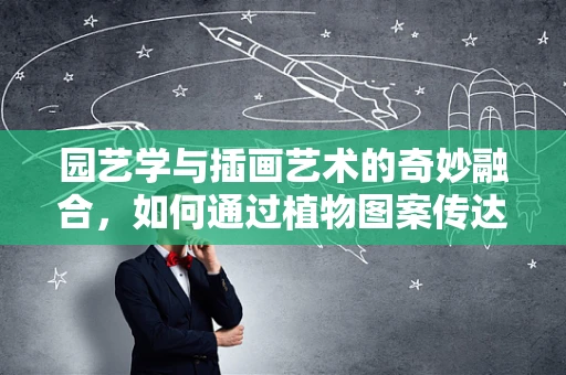 园艺学与插画艺术的奇妙融合，如何通过植物图案传达自然之美？