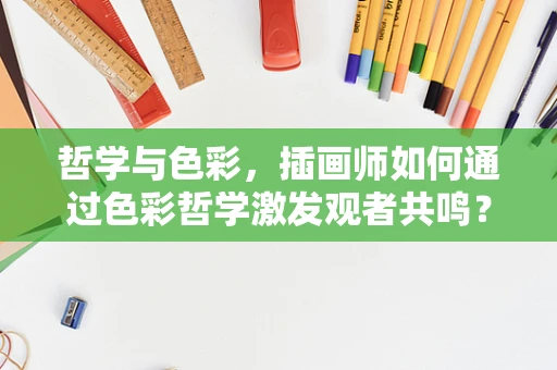 哲学与色彩，插画师如何通过色彩哲学激发观者共鸣？