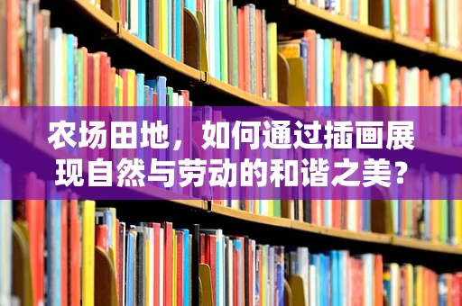 农场田地，如何通过插画展现自然与劳动的和谐之美？