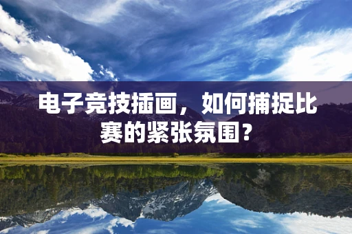 电子竞技插画，如何捕捉比赛的紧张氛围？