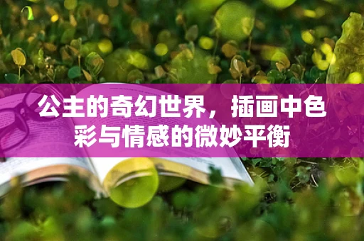 公主的奇幻世界，插画中色彩与情感的微妙平衡