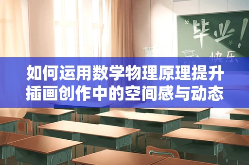 如何运用数学物理原理提升插画创作中的空间感与动态感？