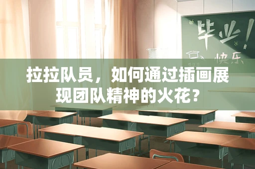 拉拉队员，如何通过插画展现团队精神的火花？