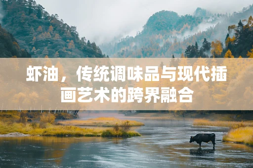 虾油，传统调味品与现代插画艺术的跨界融合