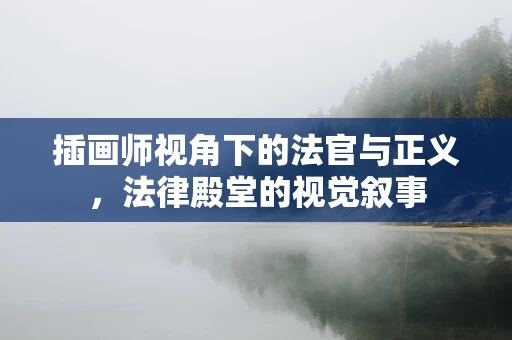 插画师视角下的法官与正义，法律殿堂的视觉叙事