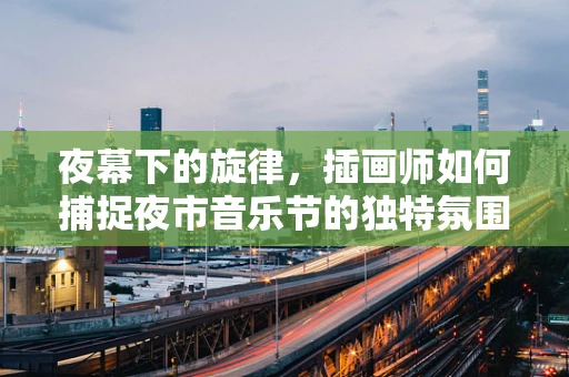 夜幕下的旋律，插画师如何捕捉夜市音乐节的独特氛围？