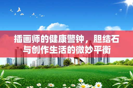 插画师的健康警钟，胆结石与创作生活的微妙平衡