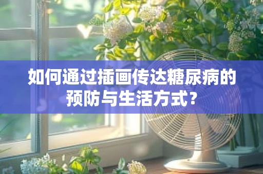 如何通过插画传达糖尿病的预防与生活方式？
