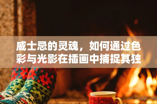 威士忌的灵魂，如何通过色彩与光影在插画中捕捉其独特风味？