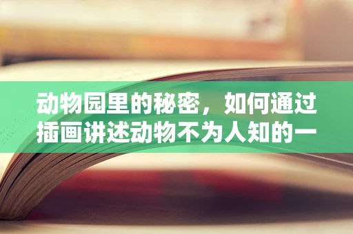 动物园里的秘密，如何通过插画讲述动物不为人知的一面？