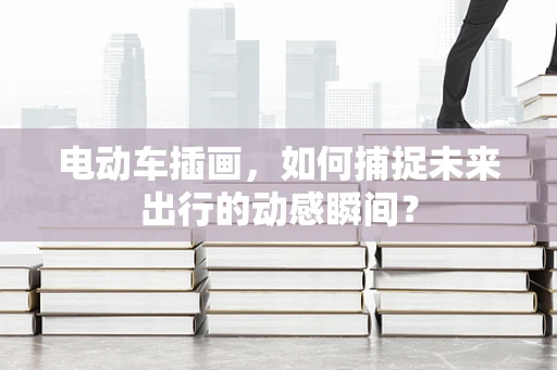 电动车插画，如何捕捉未来出行的动感瞬间？