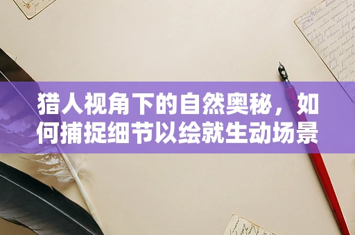 猎人视角下的自然奥秘，如何捕捉细节以绘就生动场景？