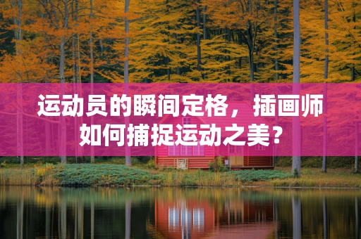 运动员的瞬间定格，插画师如何捕捉运动之美？