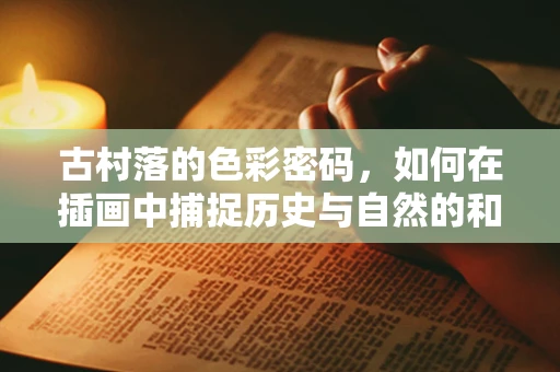 古村落的色彩密码，如何在插画中捕捉历史与自然的和谐共生？