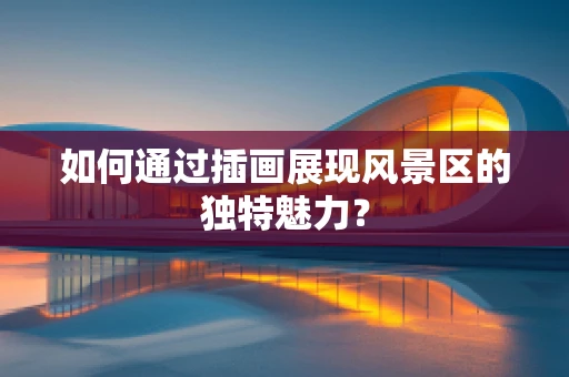 如何通过插画展现风景区的独特魅力？
