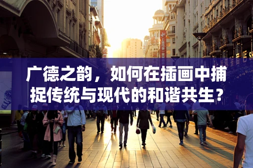 广德之韵，如何在插画中捕捉传统与现代的和谐共生？