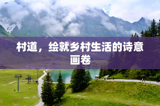 村道，绘就乡村生活的诗意画卷