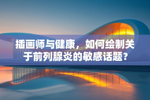 插画师与健康，如何绘制关于前列腺炎的敏感话题？