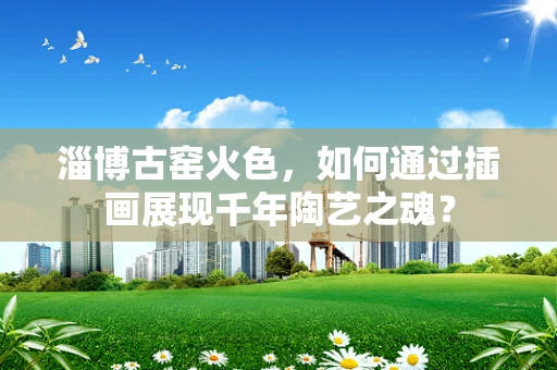 淄博古窑火色，如何通过插画展现千年陶艺之魂？