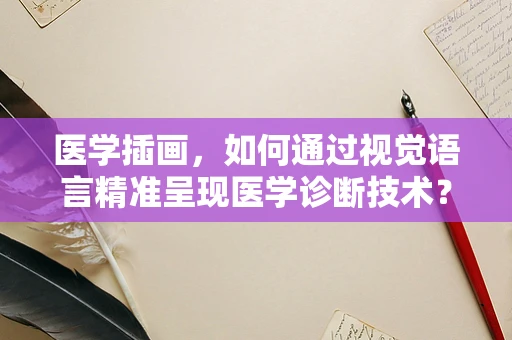 医学插画，如何通过视觉语言精准呈现医学诊断技术？