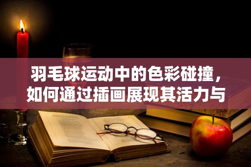 羽毛球运动中的色彩碰撞，如何通过插画展现其活力与激情？
