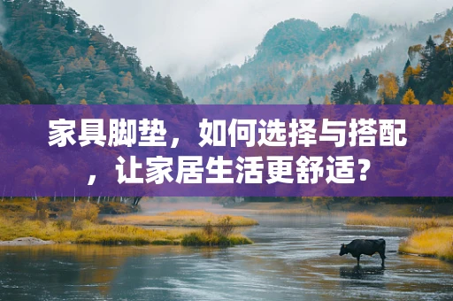 家具脚垫，如何选择与搭配，让家居生活更舒适？