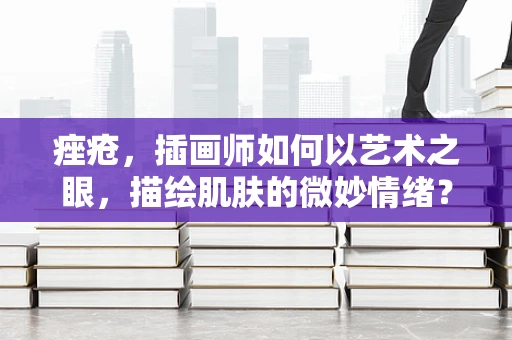 痤疮，插画师如何以艺术之眼，描绘肌肤的微妙情绪？