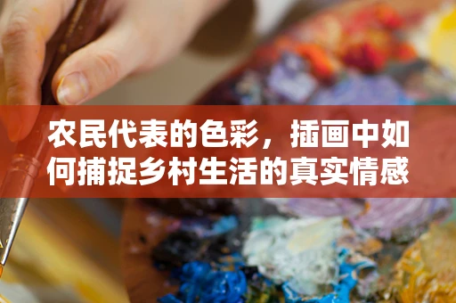 农民代表的色彩，插画中如何捕捉乡村生活的真实情感？