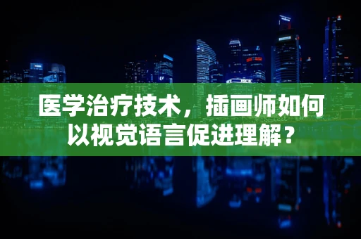 医学治疗技术，插画师如何以视觉语言促进理解？