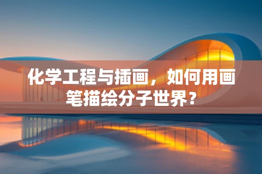 化学工程与插画，如何用画笔描绘分子世界？